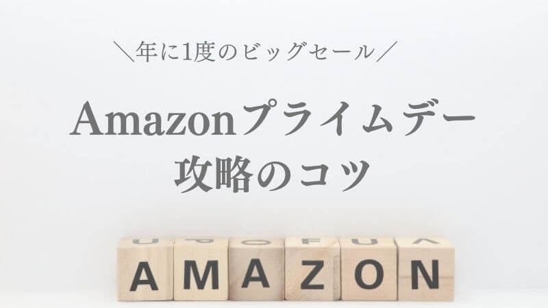 22年最新情報 年に１度のビッグセール Amazonプライムデーを攻略するコツ 子どもと平家暮らし